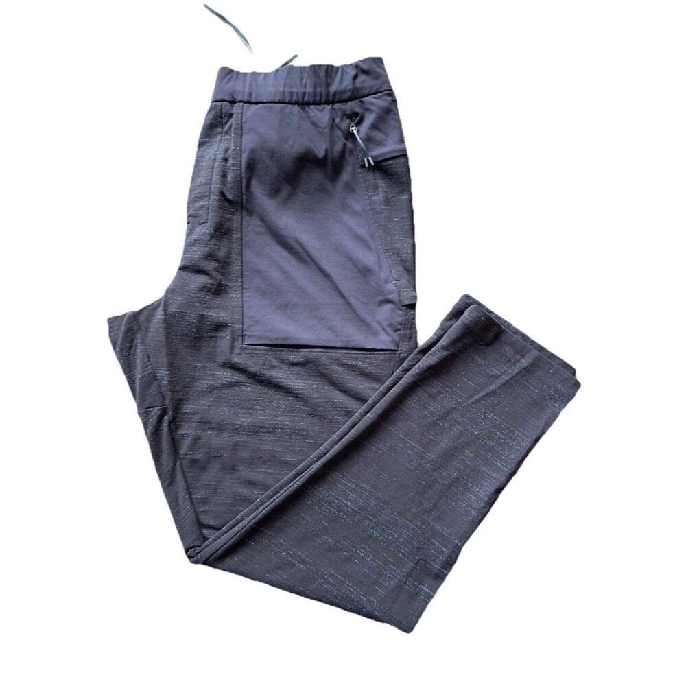 Lululemon Lab Varsa Pant Mens M Navy/Grey Active Training Sweatpants Joggers